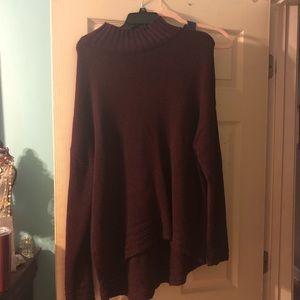 Oversized Maroon Sweater